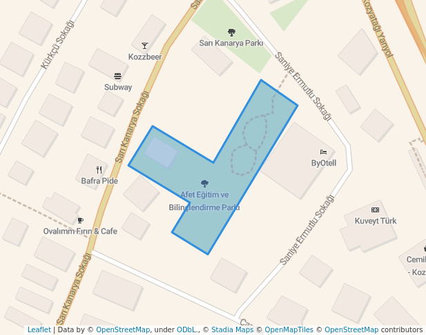 Afet Eğitim ve Bilinçlendirme Parkı