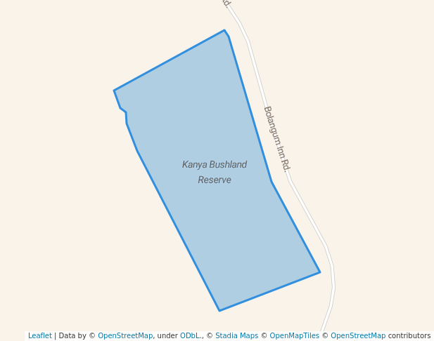 Kanya Bushland Reserve in Wallaloo East | Map and Routes