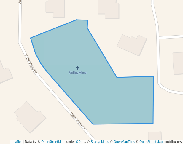 walking in Valley View map in Herriman