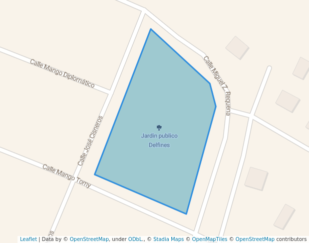 Jardin publico Delfines