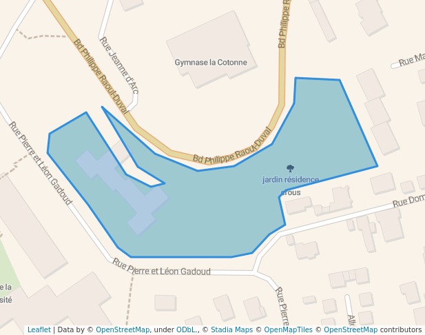 jardin résidence crous