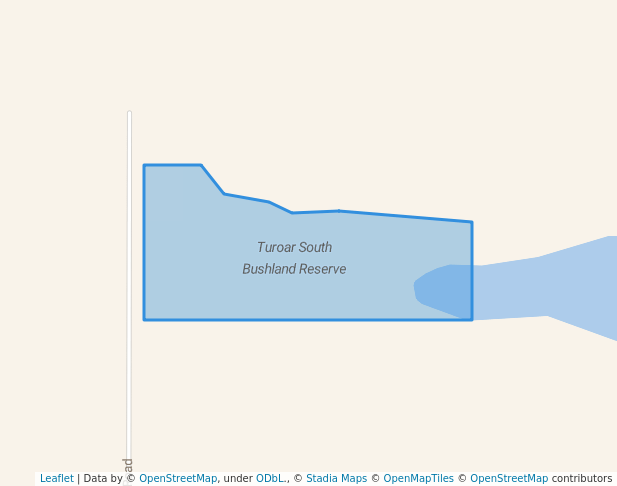 walking in Turoar South Bushland Reserve map in Bolton