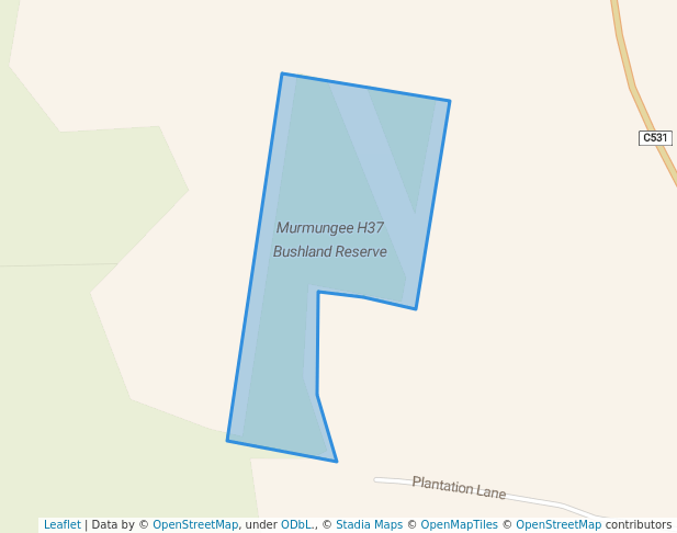 Murmungee H37 Bushland Reserve in Tawonga | Map and Routes