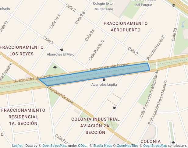 Parque lineal Las Vias