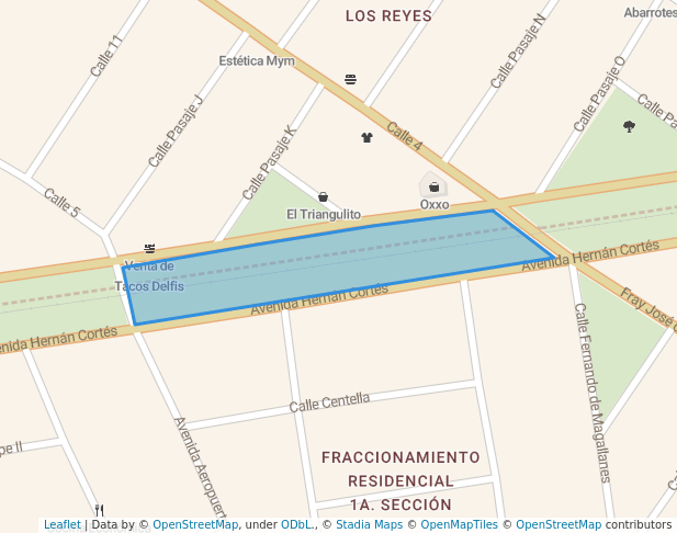 Parque lineal Las Vias