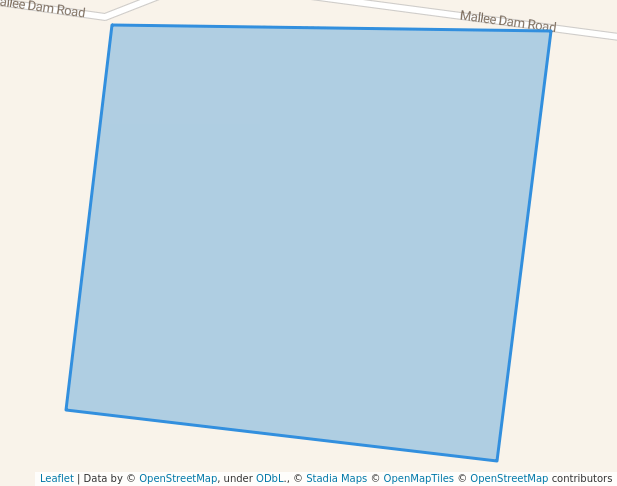 walking in Lawloit I50 Bushland Reserve map in Nhill