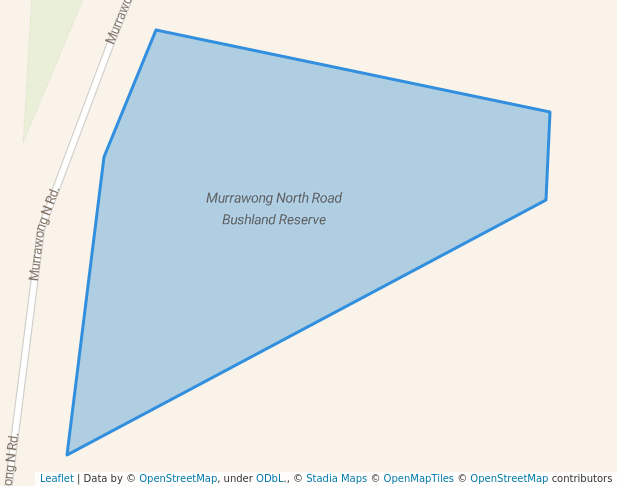 walking in Murrawong North Road Bushland Reserve map in Lillimur