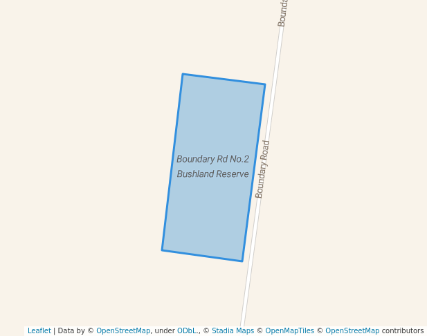 walking in Boundary Rd No.2 Bushland Reserve map in Lillimur