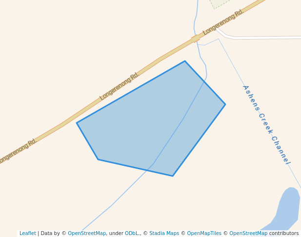 walking in Ashens I93 Bushland Reserve map in Murtoa