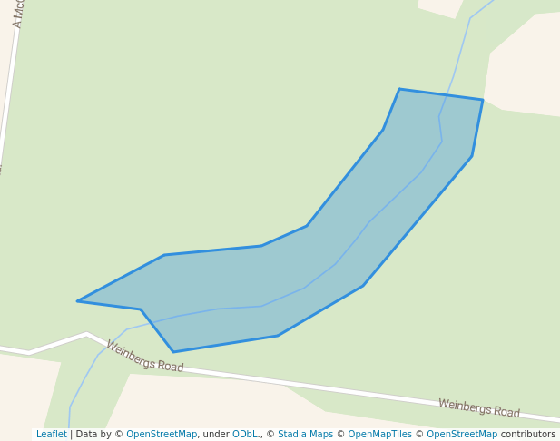 walking in Donald I146 Bushland Reserve map in Laen