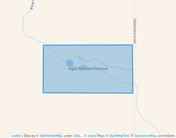 Inglis Bushland Reserve in Marionvale | Map and Routes