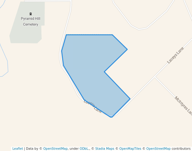 walking in Pyramid Hill Bushland Reserve map in Mincha