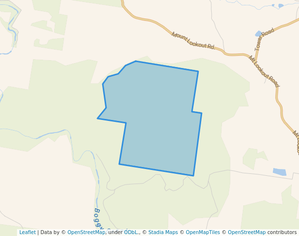 walking in Wy Yung I17 Bushland Reserve map in Ryans