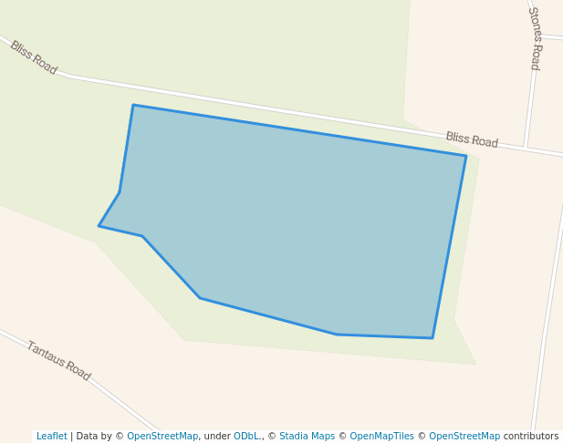 walking in Dereel H26 Bushland Reserve map in Sulky