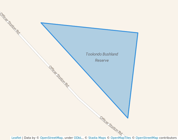 Toolondo Bushland Reserve in Toolondo | Map and Routes