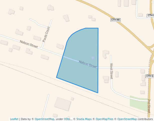 walking in Amherst Junction Park map in Amherst Junction