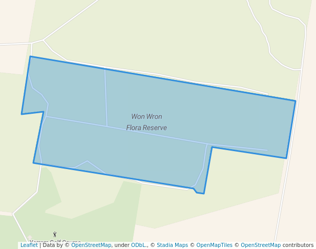 walking in Won Wron Flora Reserve map in Balook