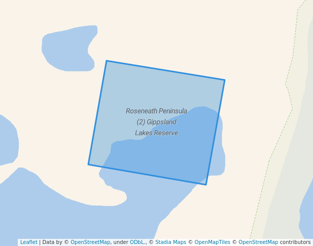 walking in Roseneath Peninsula (2) Gippsland Lakes Reserve map in Waterford