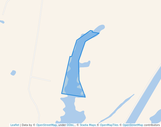 walking in Tambo floodplain Gippsland Lakes Reserve map in Johnsonville
