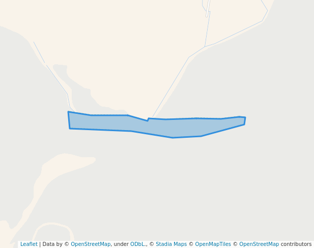 walking in The Waterhole Gippsland Lakes Reserve map in Lake Wellington