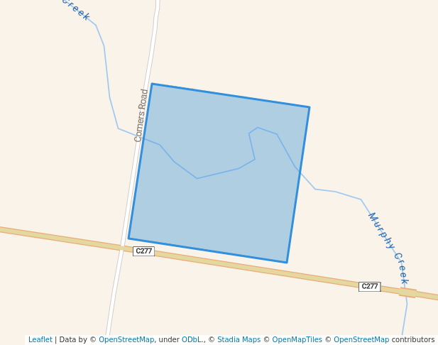 walking in Woodstock H68 Bushland Reserve map in Maldon