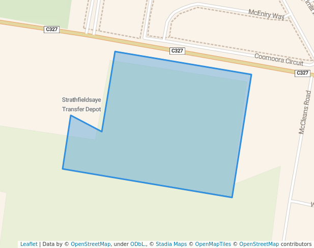 walking in Strathfieldsaye H97 Bushland Reserve map in Ascot
