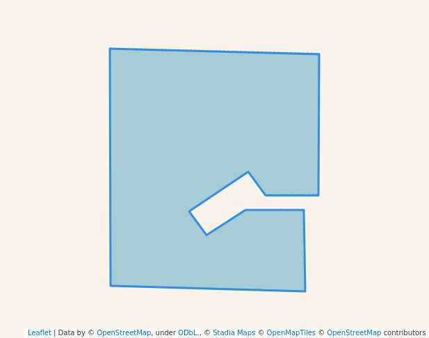 walking in Deep Lead west Bushland Reserve map in Lubeck