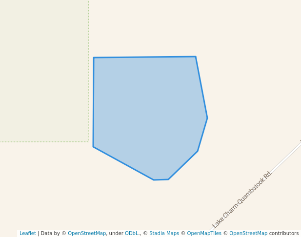 walking in Beauchamp Salt Lake Bushland Reserve map in Appin