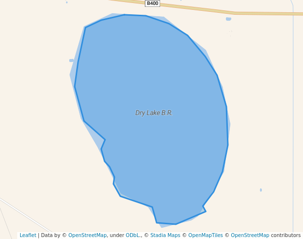 walking in Dry Lake Bushland Reserve map in Appin