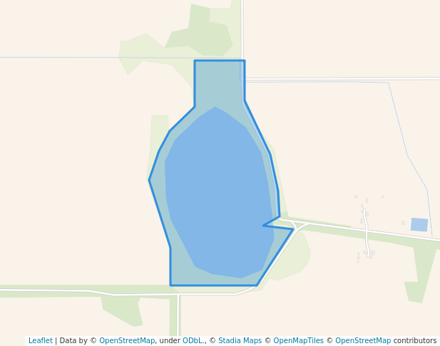 walking in Cherrip Swamp Wildlife Reserve (no hunting) map in Chirrip