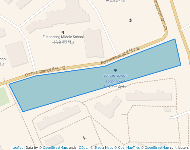 은계 작은 소공원