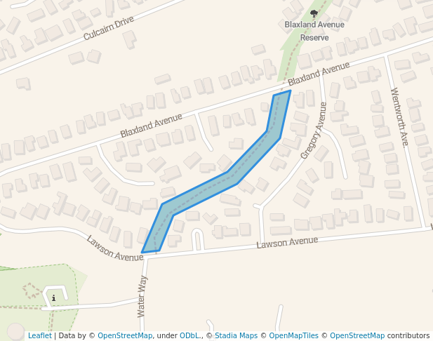 Blaxland Avenue Reserve