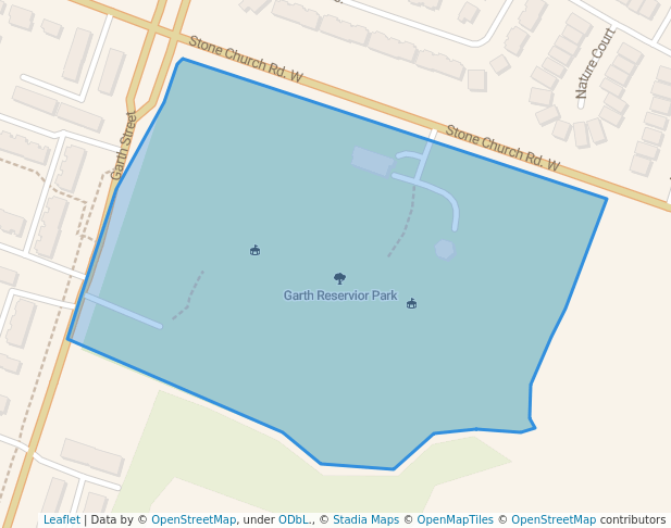 Garth Reservior Park