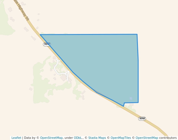 walking in Washburne State Park map in Junction City