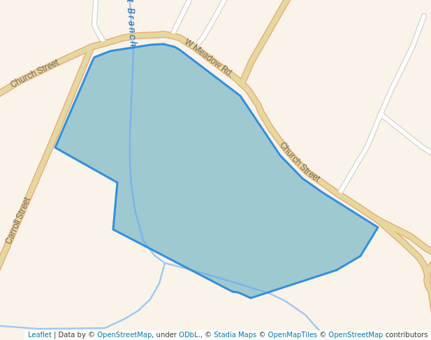 walking in Governor Morehead Park map in Eden