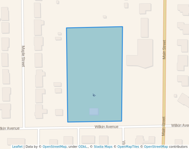 walking in Oxcart Trail Park map in Breckenridge
