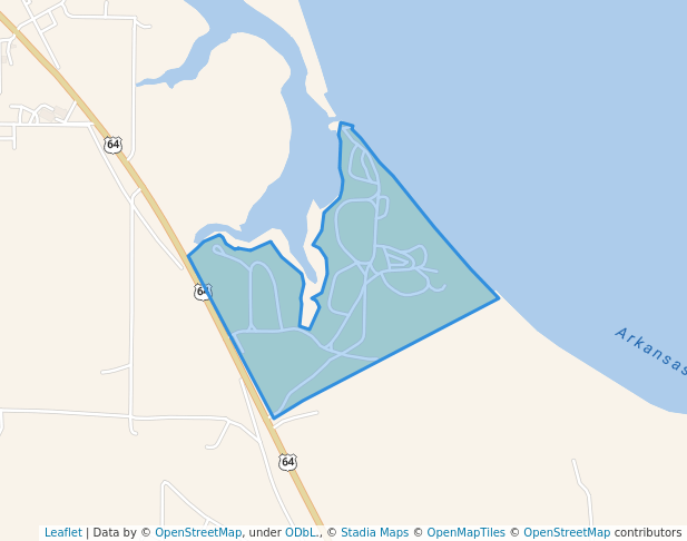 walking in Feyodi Creek State Park map in Cleveland