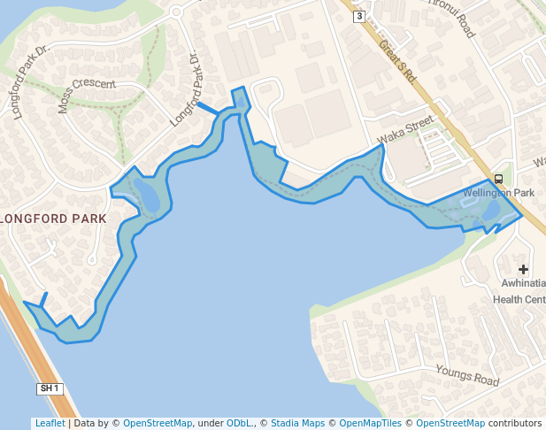 Longford Park Esplanade Reserve