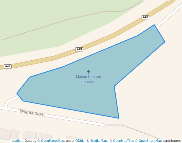 Matron Simpson Reserve