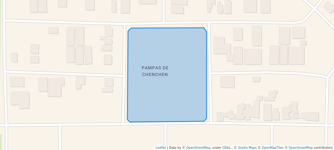 walking in Plaza Chen Chen map in Moquegua