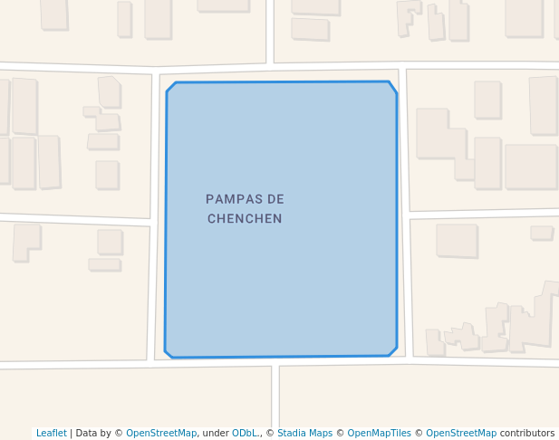 walking in Plaza Chen Chen map in Moquegua