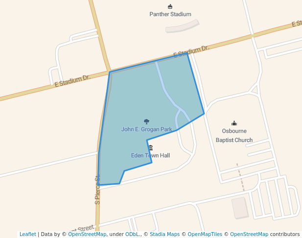 walking in John E. Grogan Park map in Eden