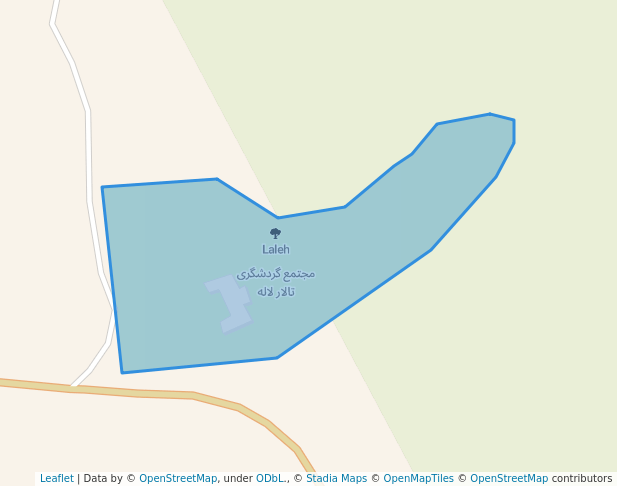 Laleh in Servak | Map and Routes