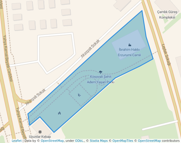 Kosovali Şehit Adem Yaşari Parkı