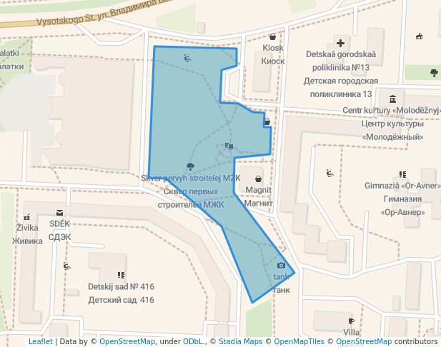 Сквер первых строителей МЖК