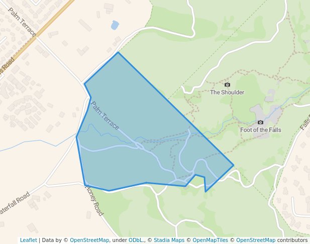 Lower Lesmuride Falls