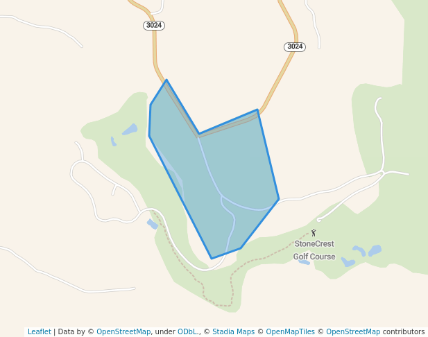 walking in Jenny Wiley Park map in Prestonsburg