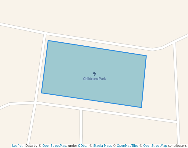 walking in Childrens Park map in Coimbatore