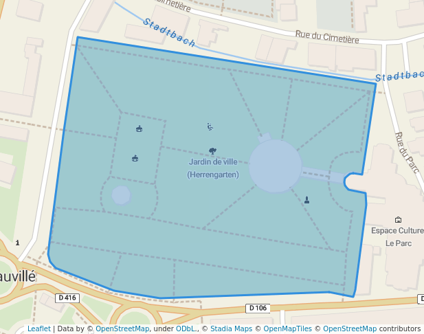 Jardin de ville (Herrengarten)