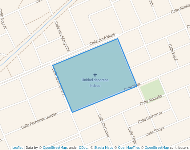 Unidad deportica Indeco